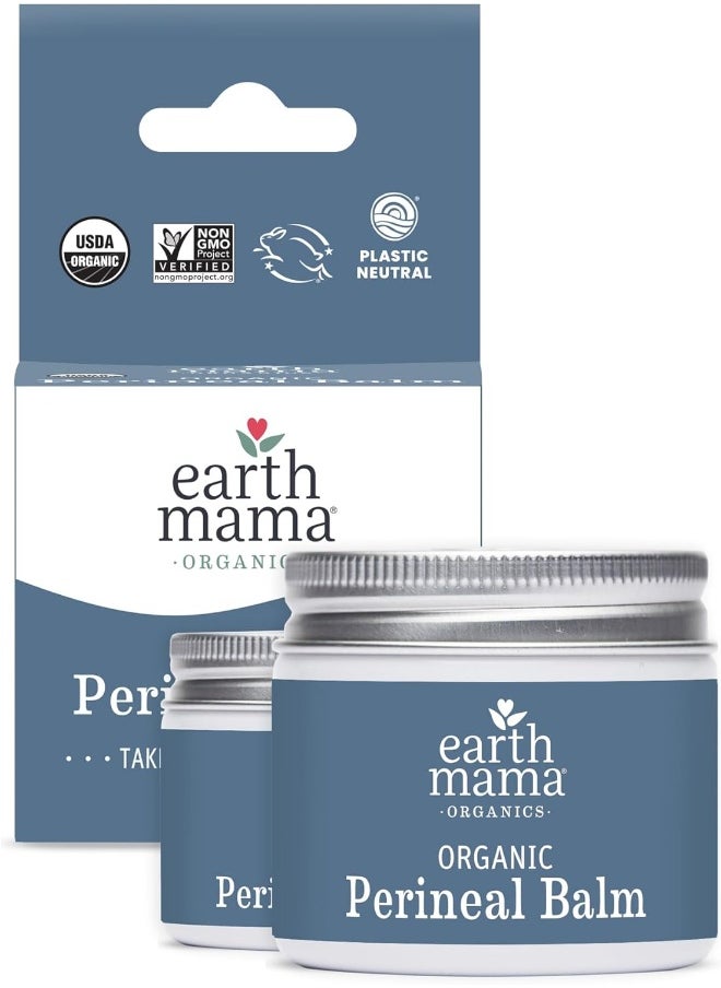 Earth Mama Earth Mama Herbal Perineal Balm, 2-Fluid Ounce (2-Pack)  - Image 1