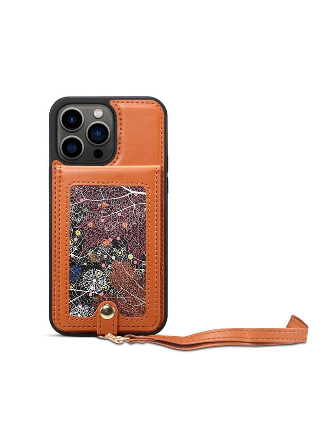 The Bros Case For iPhone 15 Pro Star Series Lanyard Holder Card Slot Phone Case