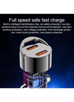 Yesido Yesido Y69 PD30W Dual USB-C / Type-C Zinc Alloy Mini Car Charger  - Image 2