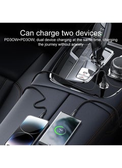 Yesido Yesido Y69 PD30W Dual USB-C / Type-C Zinc Alloy Mini Car Charger  - Image 3