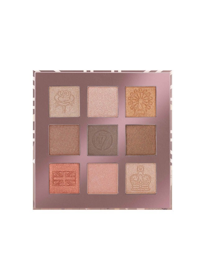 W7 Cosmetics لوحة ظلال العيون 9 درجات من عيون لندن - Image 2