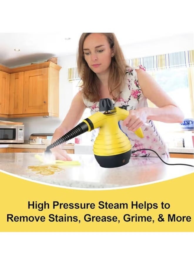 DENX 1200W Steam Cleaner – High Pressure 300kPa – 350ml Tank – Multi-Purpose Handheld Steam Cleaner - Image 3