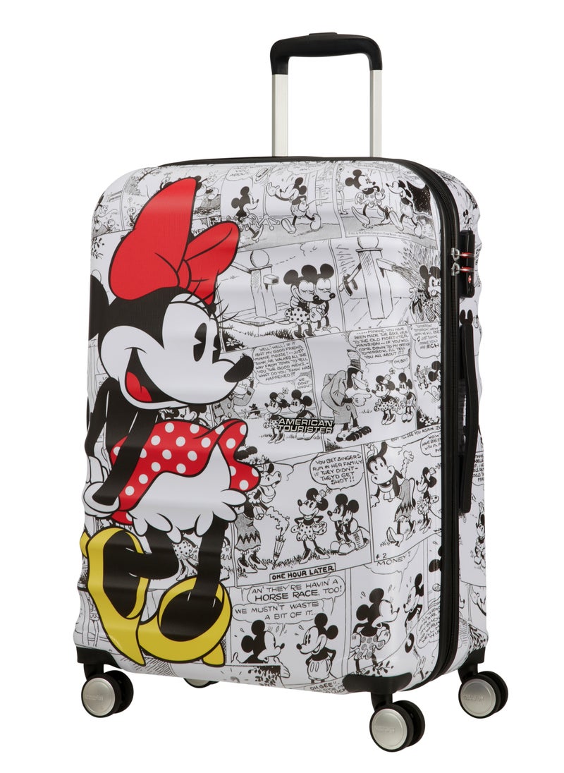 AMERICAN TOURISTER Wavebreaker Disney -Hard Spinner luggage Medium 67 cm,  White  - Image 1