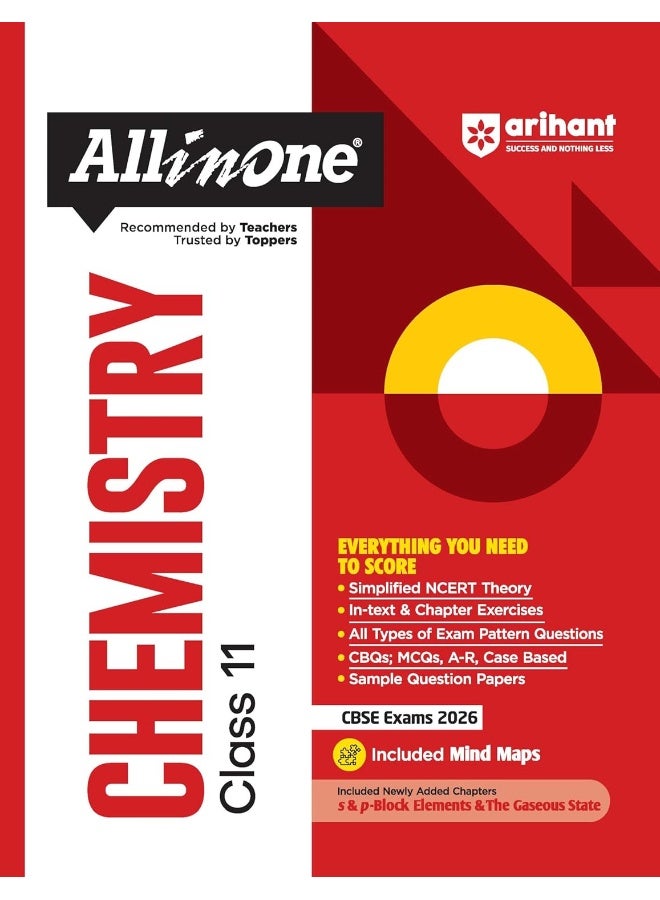 All in one Chemistry Class 11 (CBSE Exam 2026)  - Image 1