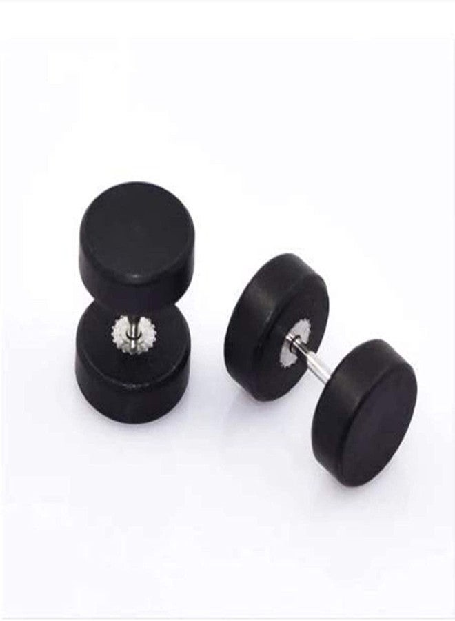 One Point Collections wood Imitation Earrings for Boys, Multicolor (Pack Of 3) - Image 4