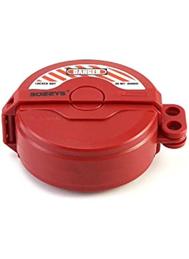 Arabest Gate Valve Lockout, 1-2 1/2 Water Faucet Lockout for Petroleum, Natural Gas Valve and More, 2 Pieces  - Image 2