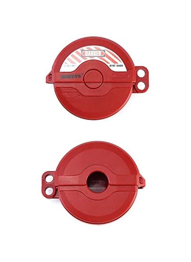 Arabest Gate Valve Lockout, 1-2 1/2 Water Faucet Lockout for Petroleum, Natural Gas Valve and More, 2 Pieces  - Image 3