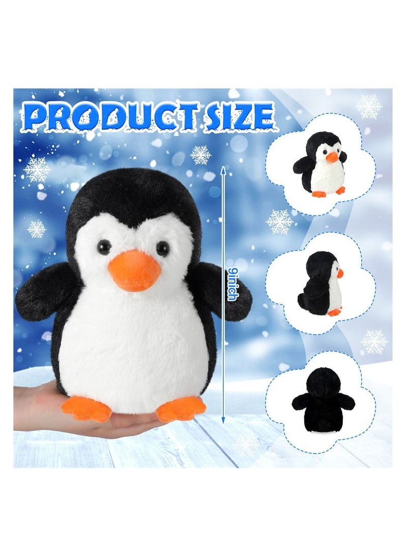 SYOSI - SYOSI, 7pcs Plush Stuffed Penguin Toys with Mom and Small Baby, Realistic Penguin Plushie Toy as Birthday Festival Gift for Kids Boys Girls, Sleep Partners - Image 1