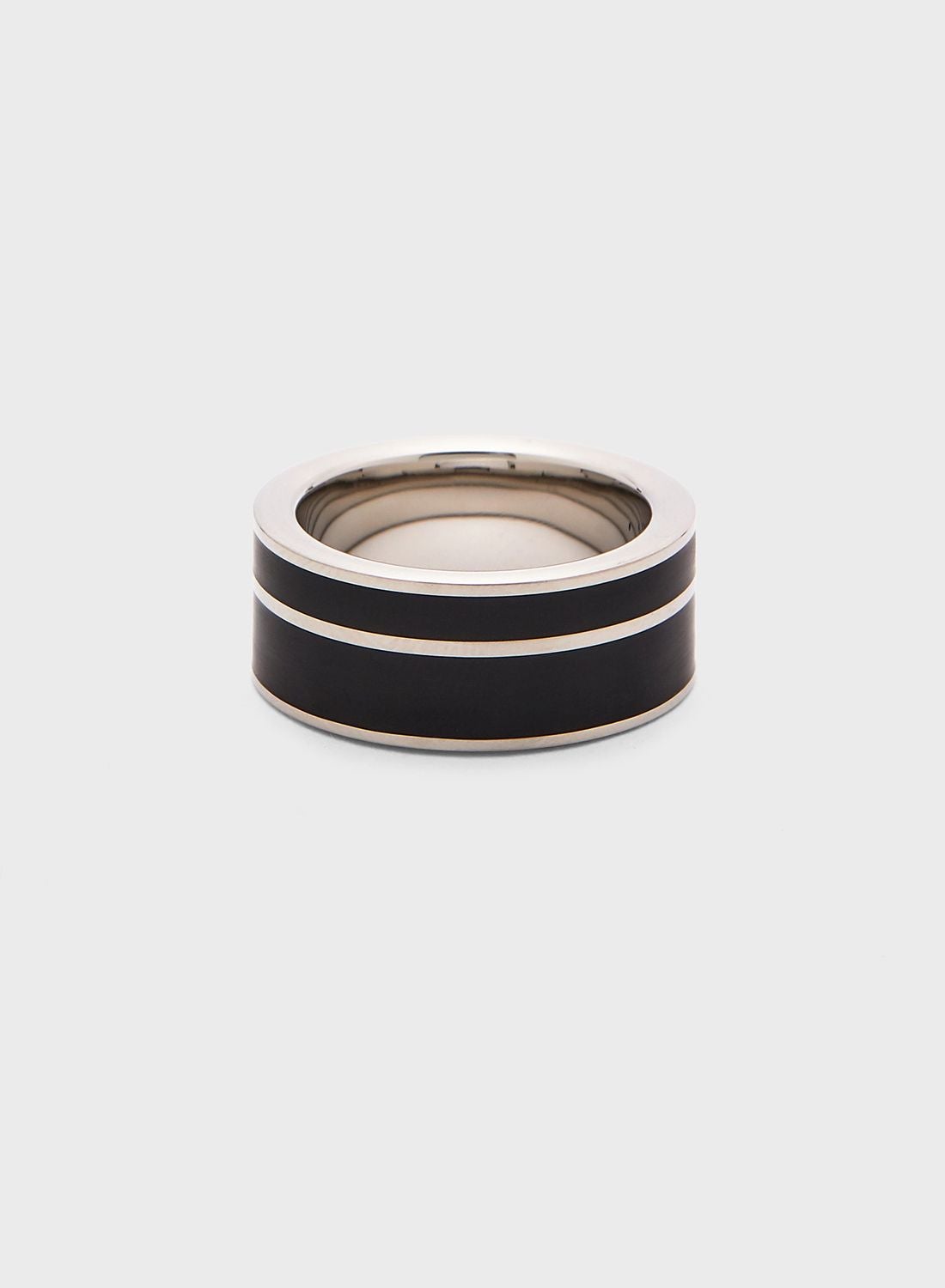 EMPORIO ARMANI EGS2032040 Logo Ring for Men | Best Price KSA