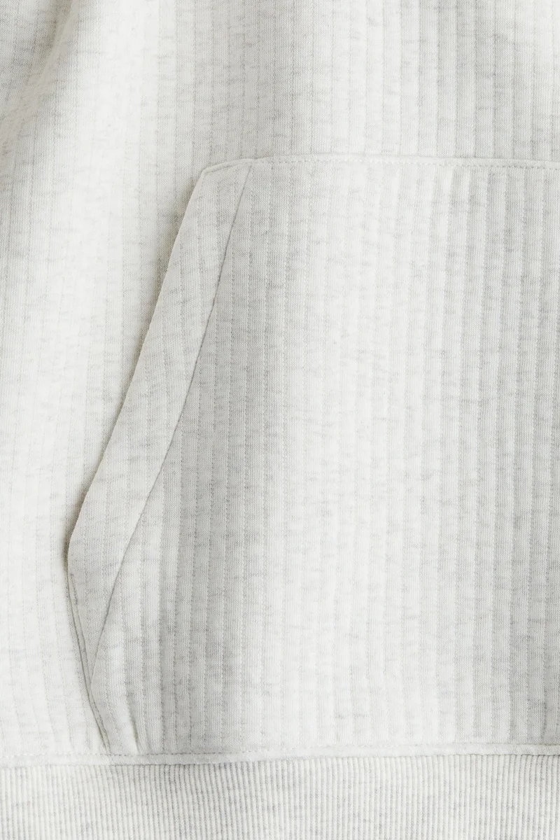 اتش اند ام Ribbed Hoodie