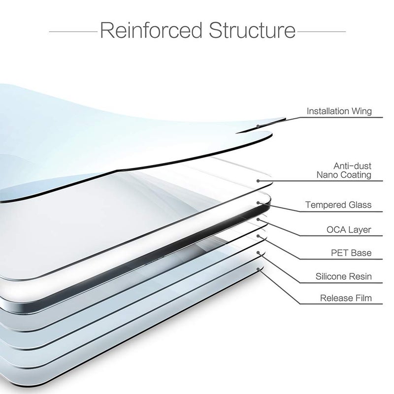 TUSITA [2-PACK Tempered Glass Screen Protector Compatible with Garmin Foretrex 601, Foretrex 701 - HD Clarity Protective Film Protection - GPS Navigation Accessories - Image 2