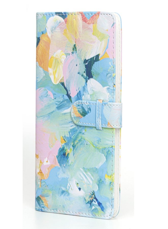 ZENKO 2x3 inch Mini Pressure release style Photo Album, 96 Photo Pocket Storage Album for Instax mini film used in Mini 13/12/11/9/8/SE/41/99/Evo/Liplay Mini film-Petals oil painting - Image 2