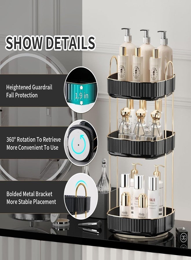 MORPICH 360° Rotary Makeup Organizer, Bathroom Counter Organizer,Skincare Care Organizer, Make up Organizers and Storage - Image 5