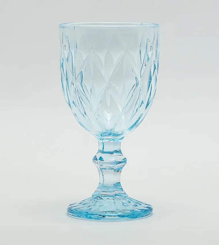Martha stewart Chauncey Goblet 340ml Blue