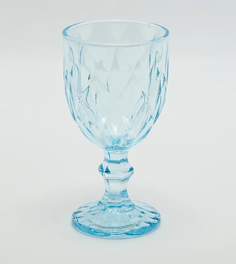 Martha stewart Chauncey Goblet 340ml Blue