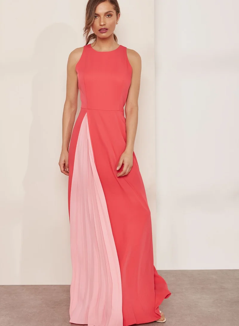 Ted Baker High Neck Colourblock Dress