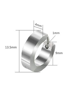 Julia Store Stainless Steel Hoop Earrings  - Image 2
