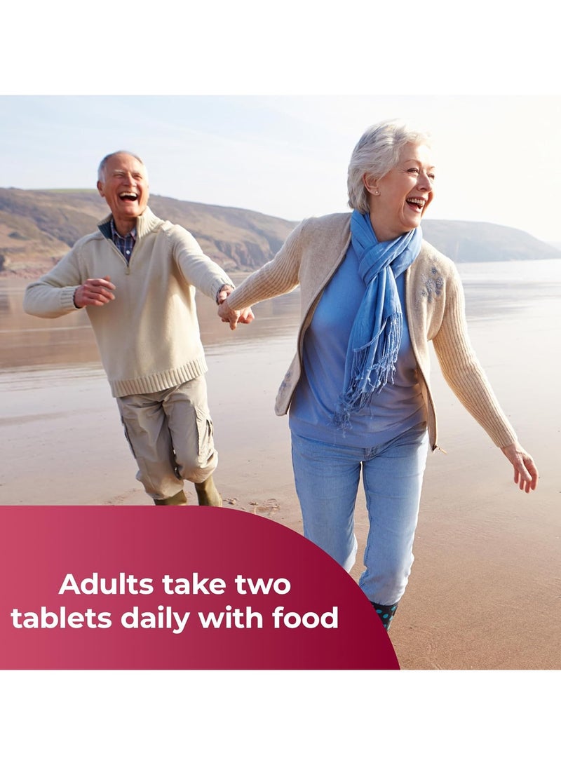 One A Day Proactive 65+، مكمل متعدد الفيتامينات للرجال والنساء، يحتوي على فيتامين أ وفيتامين ج وفيتامين د والزنك لدعم صحة المناعة*، والكالسيوم وحمض الفوليك والمزيد، 150 قرصًا - Image 5