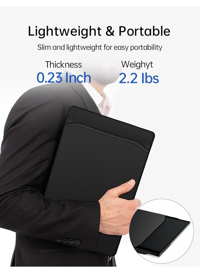 V2COM 15.6" Portable Touchscreen Monitor, FHD 1080P IPS Display with Tempered Glass, Ultra-Slim Travel Monitor with Kickstand & Speakers, HDMI and USB-C External Screen for Laptop, Phone, PC, Xbox, Switch - Image 4