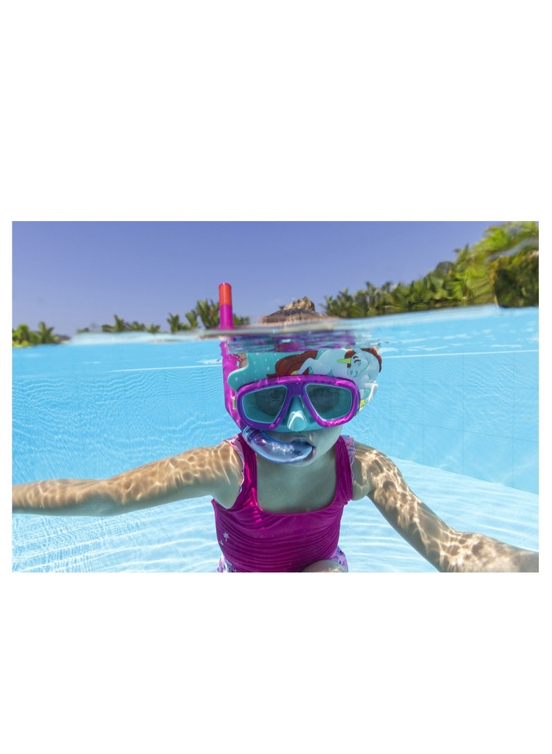 بست واي Bestway Snorkel set for kids diving mask with uv protection, anti-leak, adjustable strap - No:24059 - Image 5