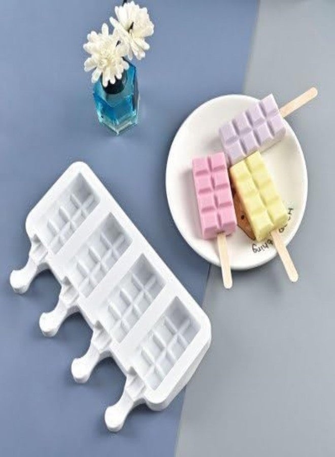 FEDDE Summer Ice Cream Mold Food Grade Silicone Mold DIY Ice Cream Mould Ice Maker Mould Dessert Tools Kitchen Tools - Image 1