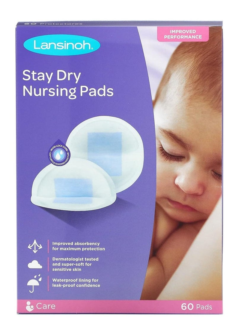 Stay Dry Nursing Pads, 60 Pads