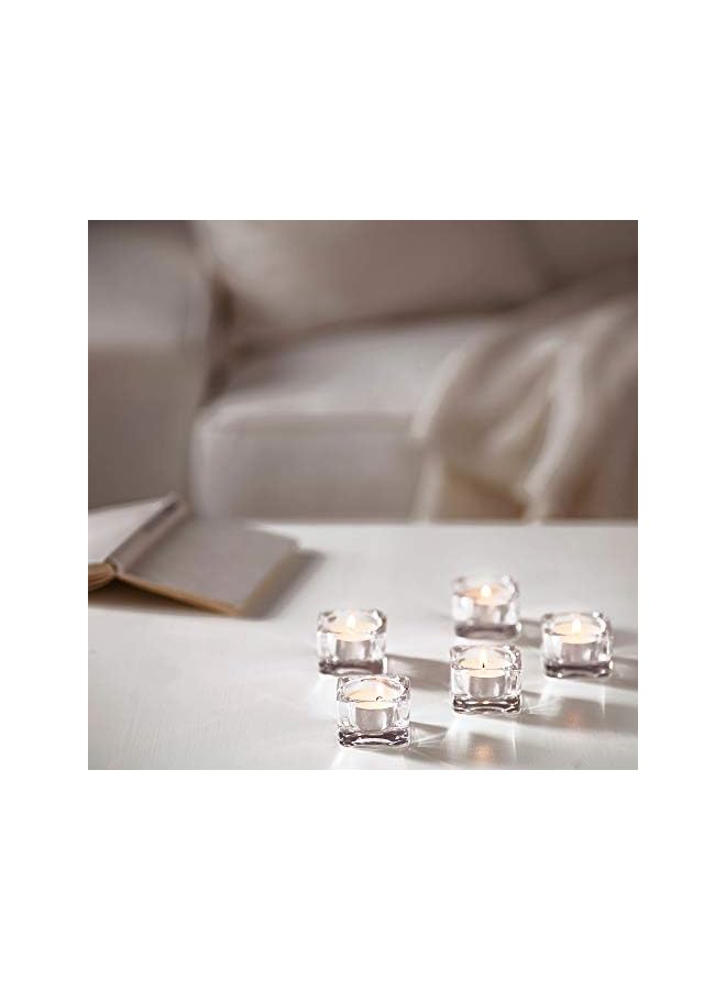 The Bros Glimma Unscented Tealights, White, 100 Count 500.979.95 - Image 2