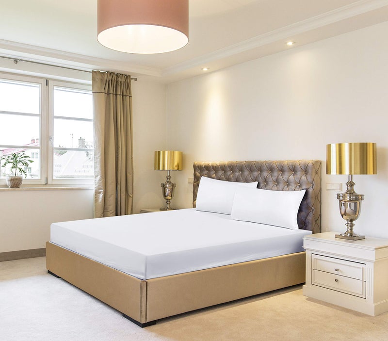 Utopia Bedding أوراق سرير يوتوبيا كاملة مقاس - عبوة كبيرة من 6 أوراق سفلى - ميكروفايبر ناعم مصقول - جيوب عميقة - مقاومة للانكماش والتلاشي - سهلة العناية (أبيض) - Image 3