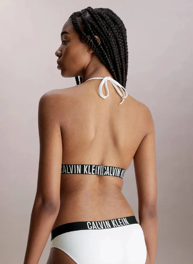 Calvin Klein Pvh Classic White Triangle Bikini Top - Intense Power for Women | Best Price UAE