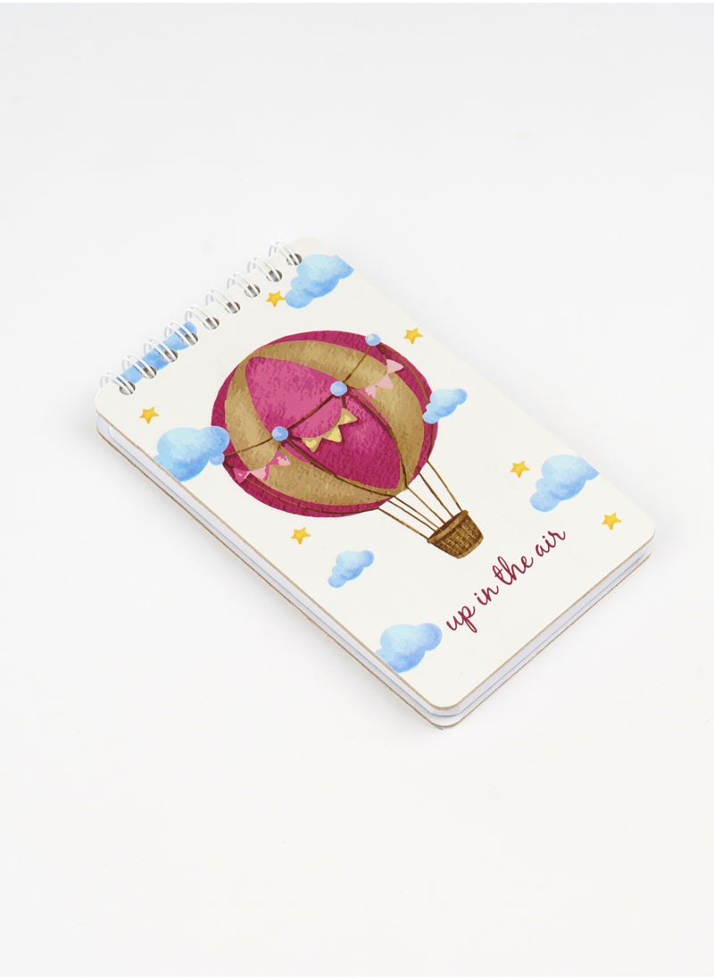 Borg El Arab Printed A6 Wirebound Notebook  - Image 1