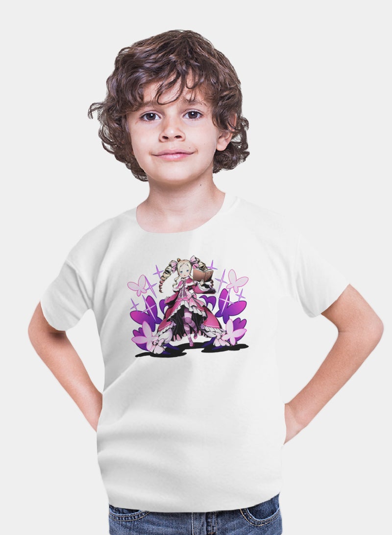 Fashion World Cotton T-shirt Printed with High-quality Anime  Re:Zero - Image 1