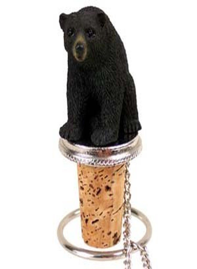 Conversation Concepts Black Bear Bottle Stopper - Image 2