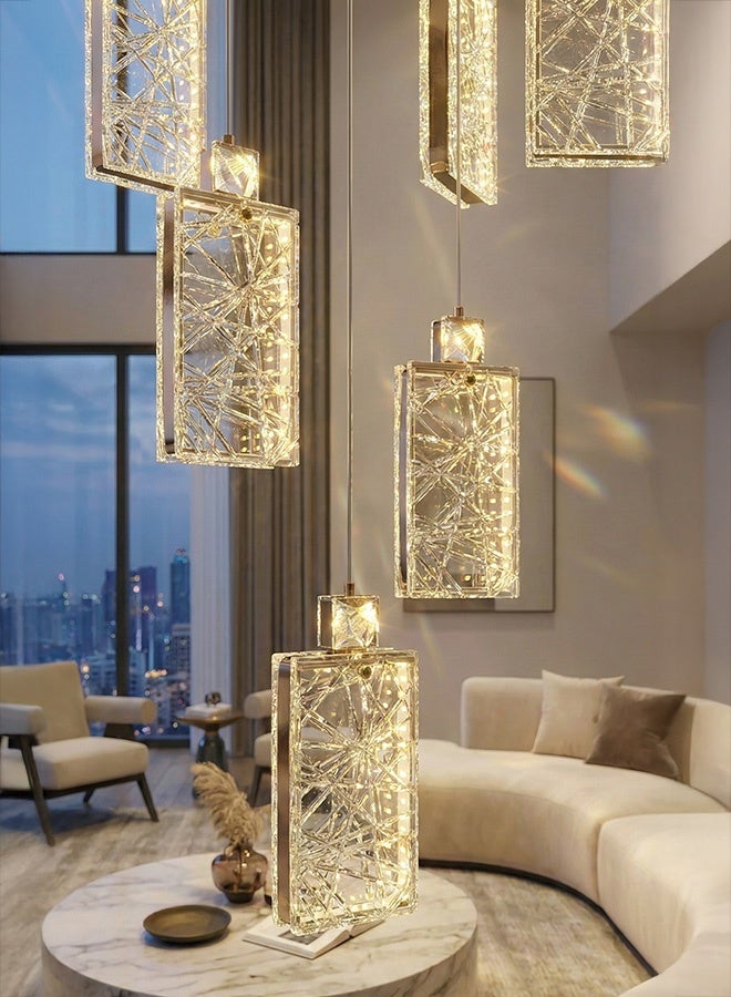  سبولكس سبولوكس للإضاءة العصرية، ثريا، ضوء، عطر فاخر LED، مناسبة لغرفة النوم وغرفة المعيشة، بارتفاع قابل للتعديل - Image 3