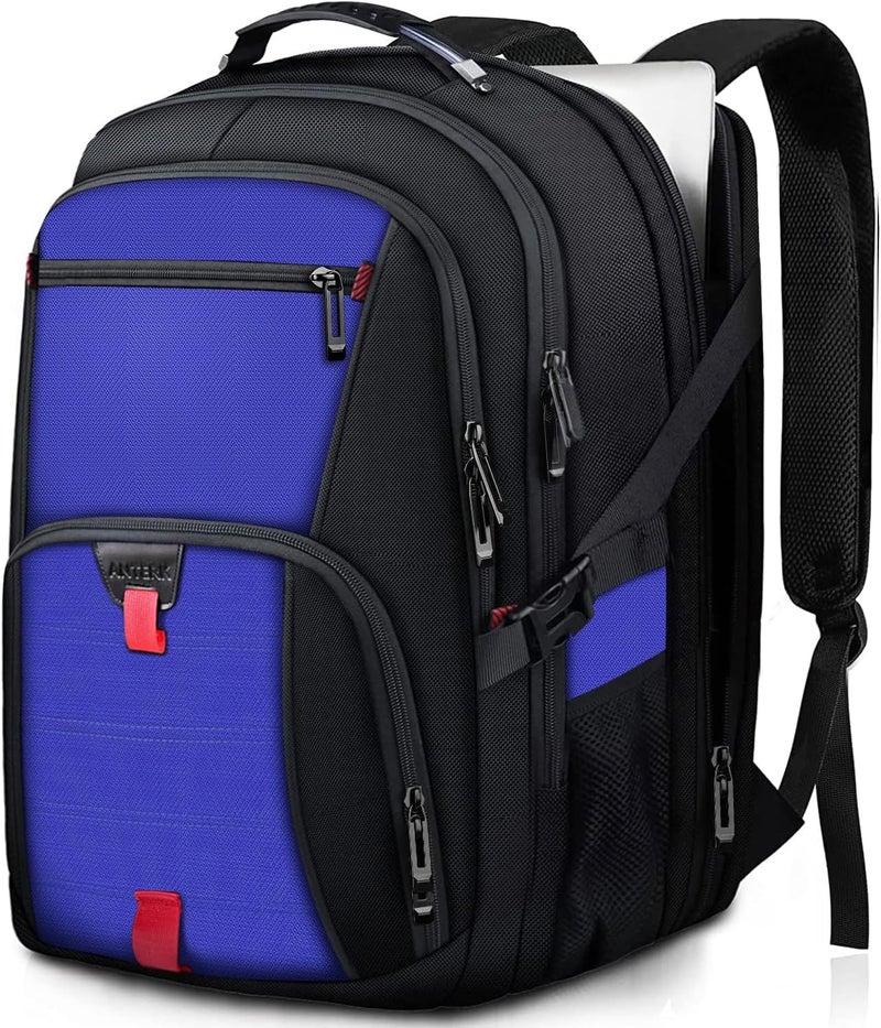 ANTERK Extra Large Backpack Travel Backpack Sturdy TSA Water Resistant 173 Inch Backpacks Anti Theft Business Computer Backpacks Gifts for Men Women Dark Blue - Image 2