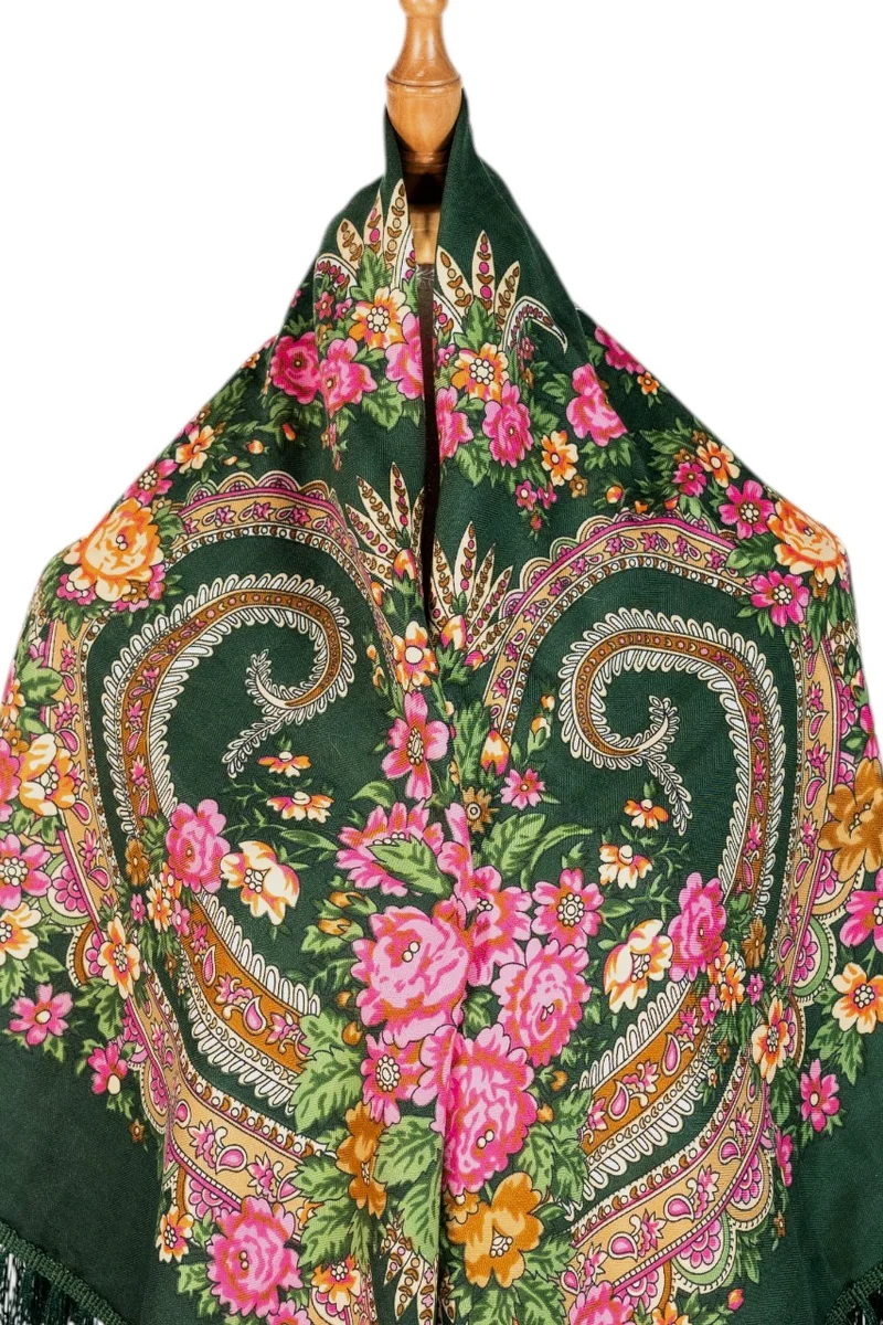 دىدانيالا Vera Women's Eastern European Cotton Tassel Shawl