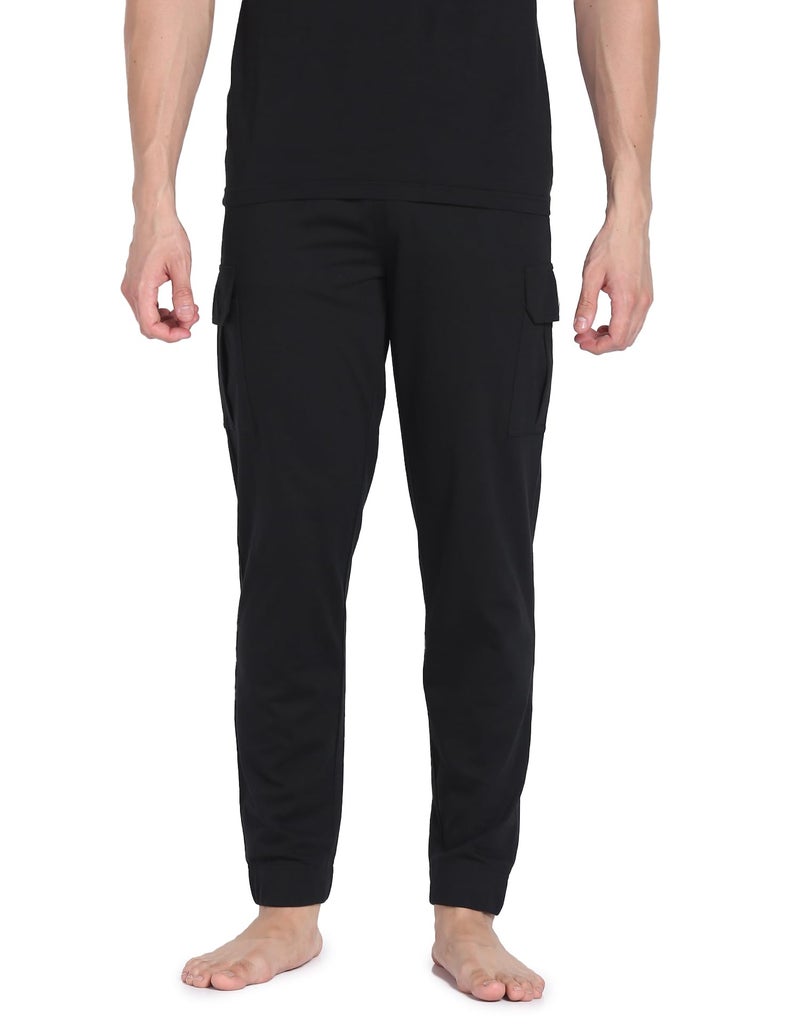 U.S. POLO ASSN. Lightweight Utility OJ002 Lounge Cargo Joggers - Pack of 1 (Black 2XL) - Image 5
