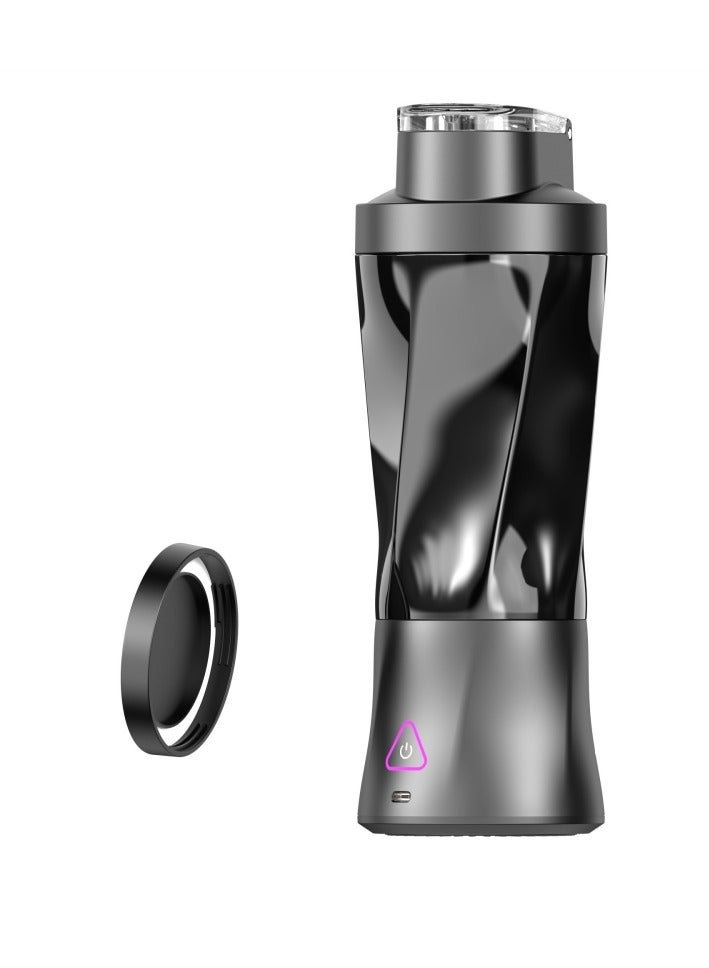 إم مياويان كوب عصارة محمول بسعة كبيرة، عصارة قوية لتكسير الثلج، خلاط محمول مزدوج الوضع للعصائر والسموذي، بطارية بسعة 6000 مللي أمبير، وعاء 2 في 1 بسعة 700 مل، منفذ شحن USB من النوع C، عصارة، خلاط، خلاط مطبخ. - Image 3