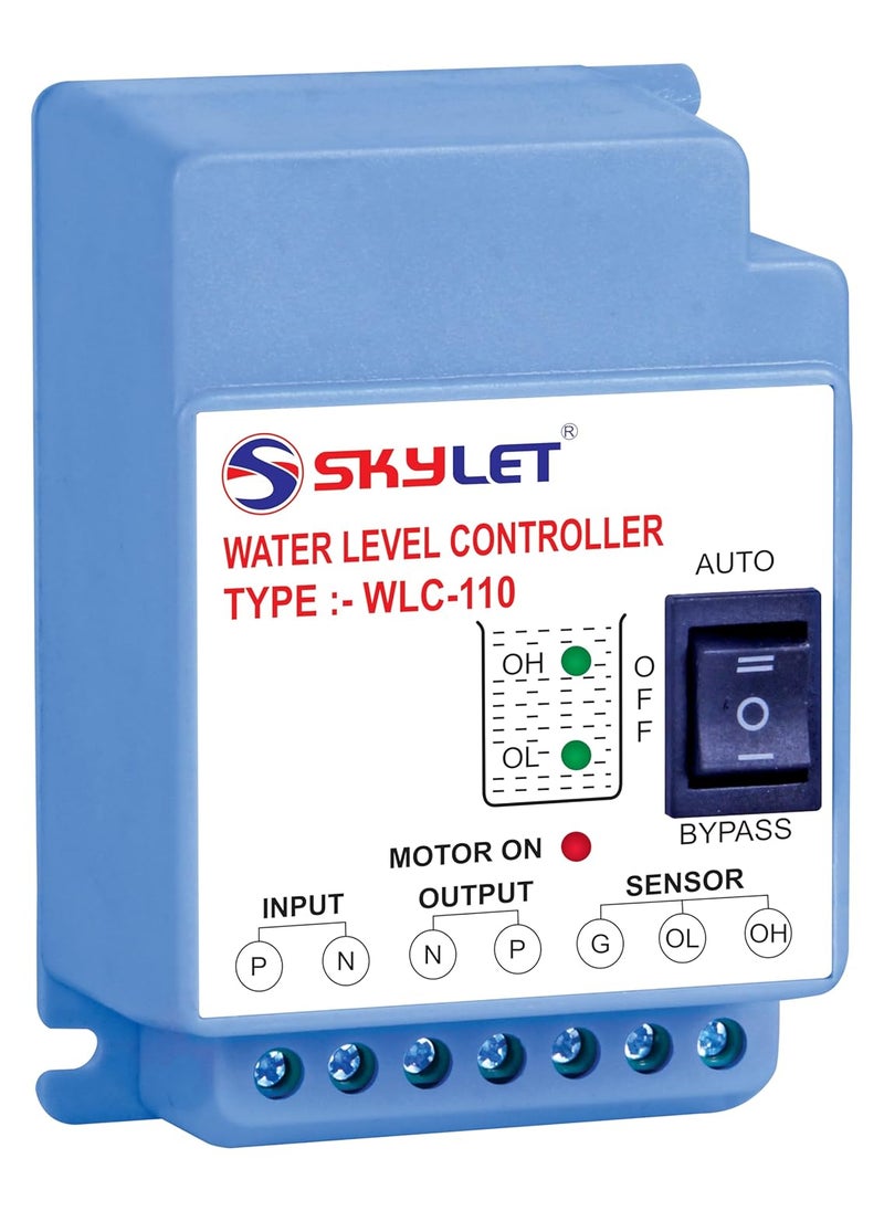 SKYLET SKYLET Single Phase Fully Automatic Water Level ControllerUpto 10 HP For Overhead TankWLC110 2 YEAR WARRANTY  - Image 1