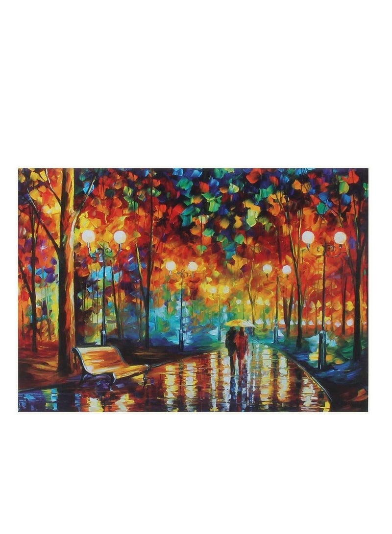 Jigsaw Puzzle For Adult 1000 Pieces And Storage Bag Escape with This Beautiful Unique Colorful Hard Yet Fun Fall Color Puzzle Piece of Art  - Image 1