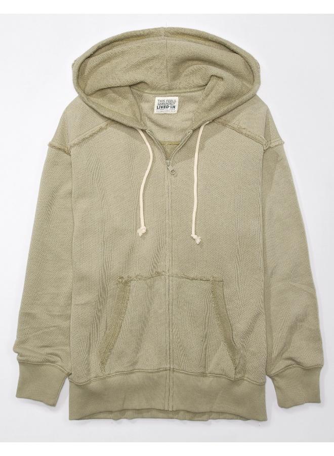 American Eagle Zip Through Hoodie - Image 3