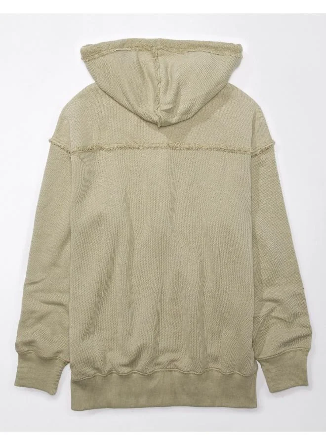 American Eagle Zip Through Hoodie