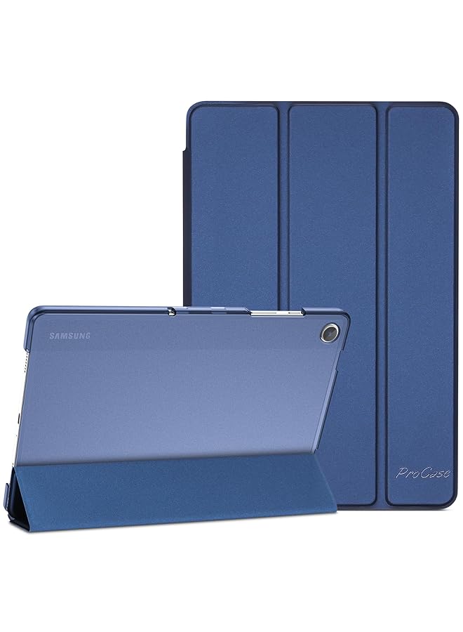 Procases For Galaxy Tab A9 Plus 11 Inch 2023 Case Slim Stand Hard Back Shell Protective Smart Cover Case For 11 Inch Galaxy Tab A9 Plus Plus 2023 Sm X210 X215 X216 X218 Navy - Image 1