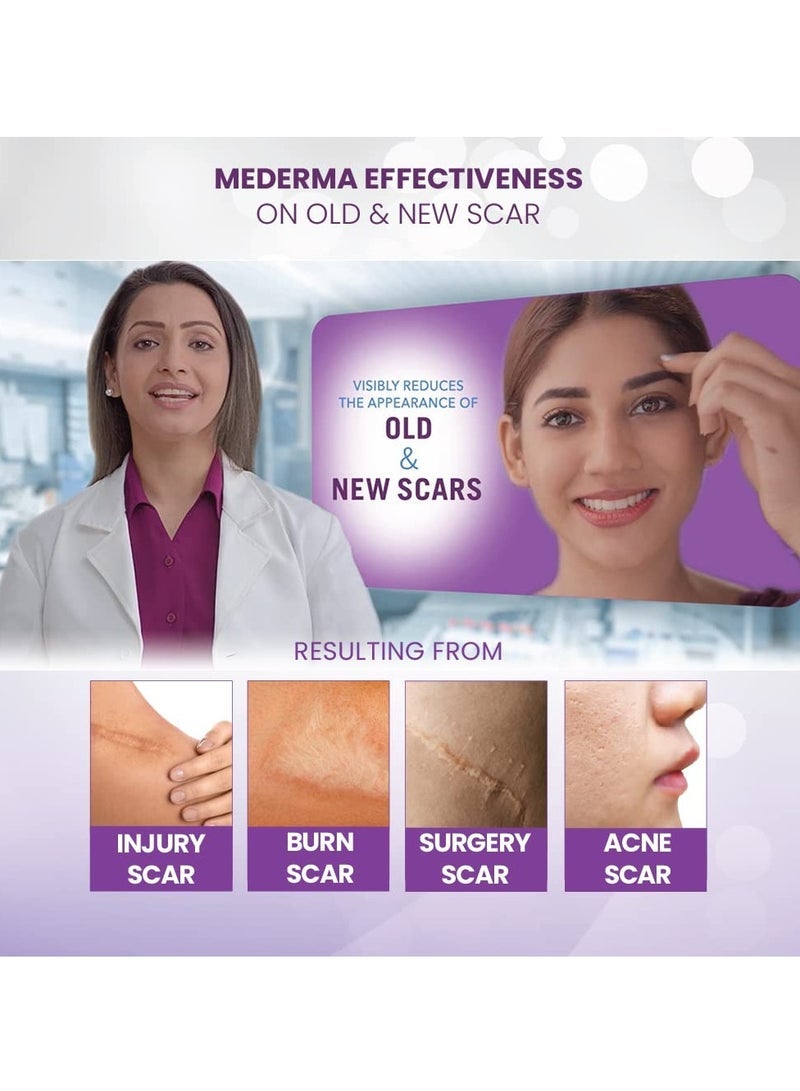 Mederma Advanced Plus Scar Gel, Purple, 10 g - Image 2