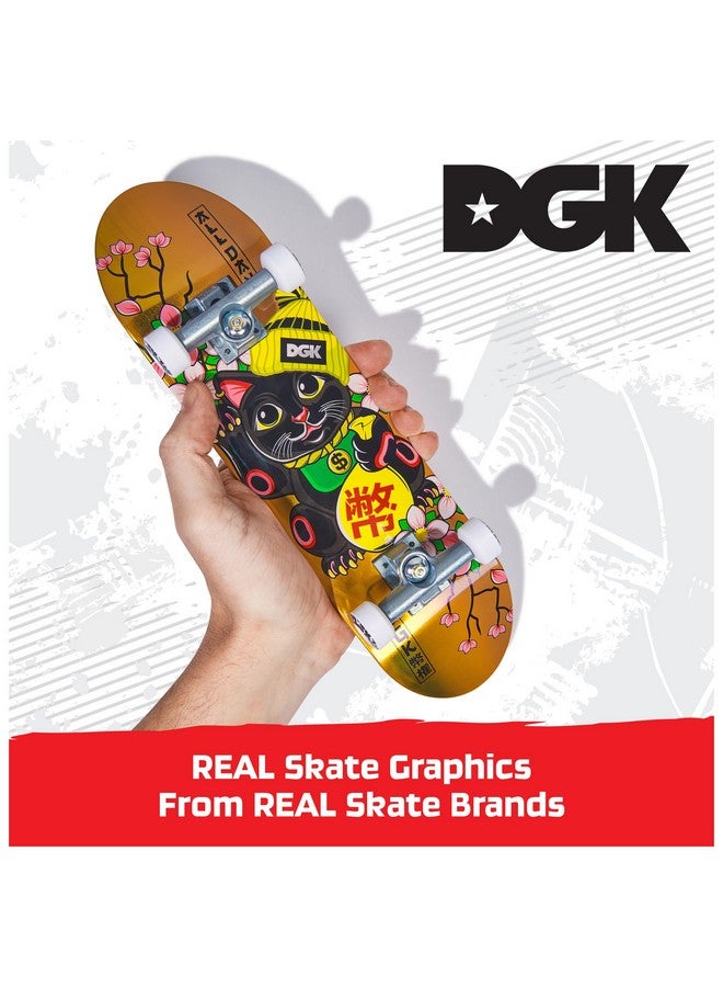 Tech Deck تكنيك ديك، لوح يد دي جي كيه؛ ألواح تزلج مصغرة أصلية، ألعاب أطفال للأولاد والبنات، أعمار 6 سنوات وما فوق (استخدام اليد فقط) - Image 3