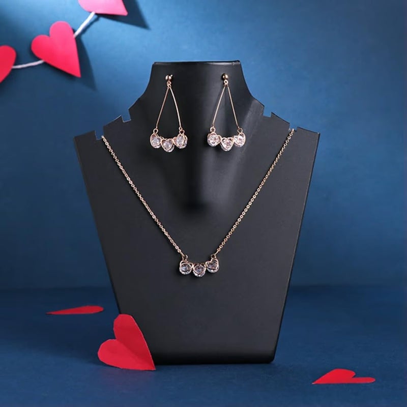 Floweraura Floweraura Love Special Combo Includes Decorative Timeless Love Bond Resin Couple Showpiece with Gorgeous Pendant Set for Valentines Day Gift Birthday Gift Special Occasions Gift  - Image 3