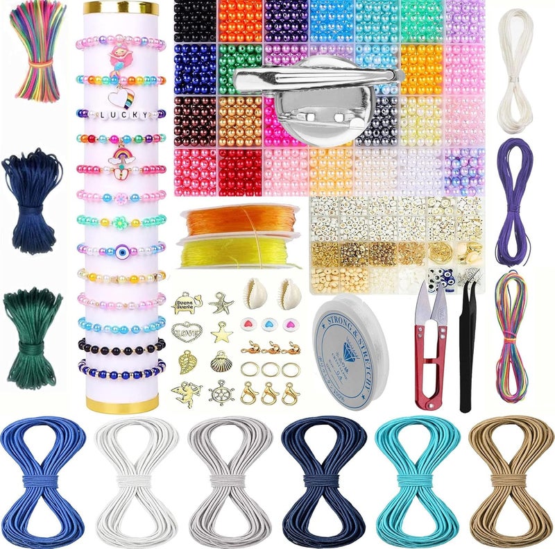 DIY Crafts Diy Crafts 11789 India 999 Polyester Sewing Thread Spools Yarn, 40/2 Connecting Threads for Sewing Machine & Hand Works, 3000 Yards, Cream - Image 1