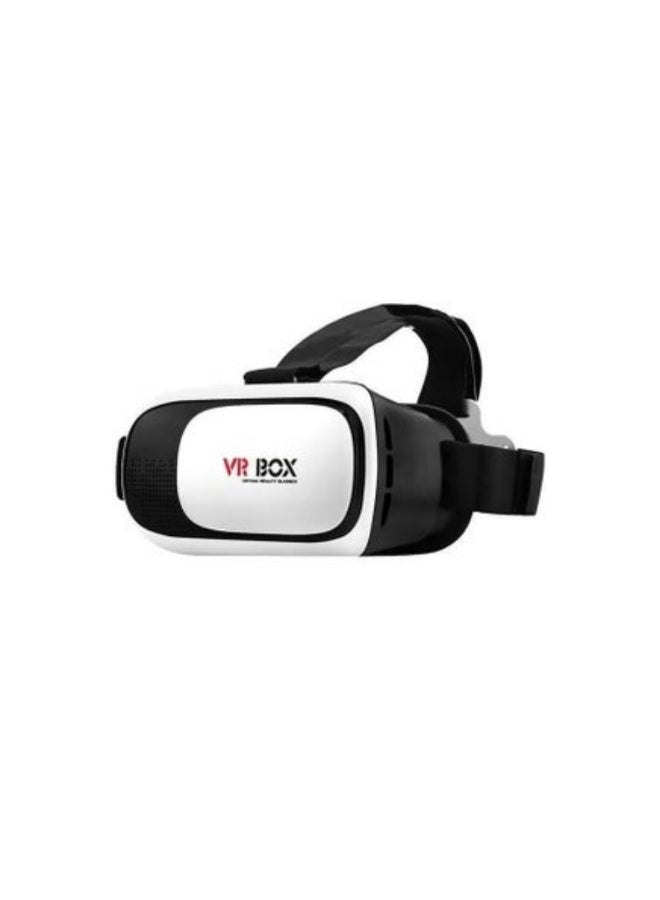 VR Box Virtual Reality Headset – Wireless VR Glasses with Adjustable Straps & Comfortable Fit for Immersive Viewing