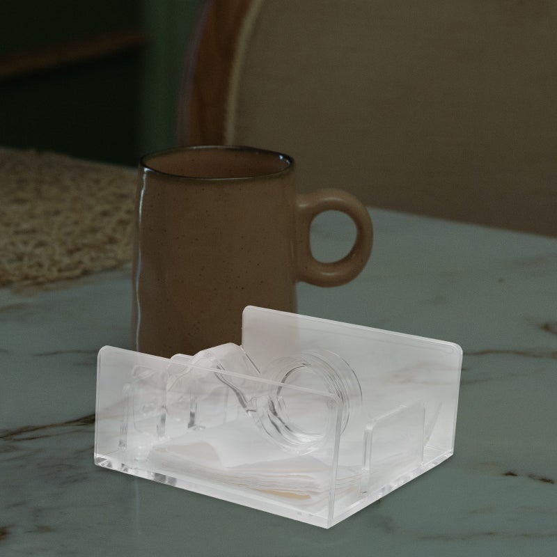 Sleek Tissue Box Holder, Enhances Any Environment While Saving Space, Durable Construction - Image 3