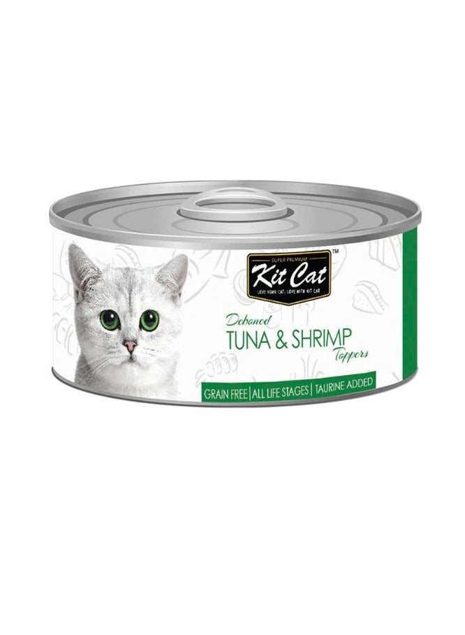 كيت كات طعام قطط رطب بنكهة التونة و الجمبري 6 عبوات بوزن 80 جرام - Image 2