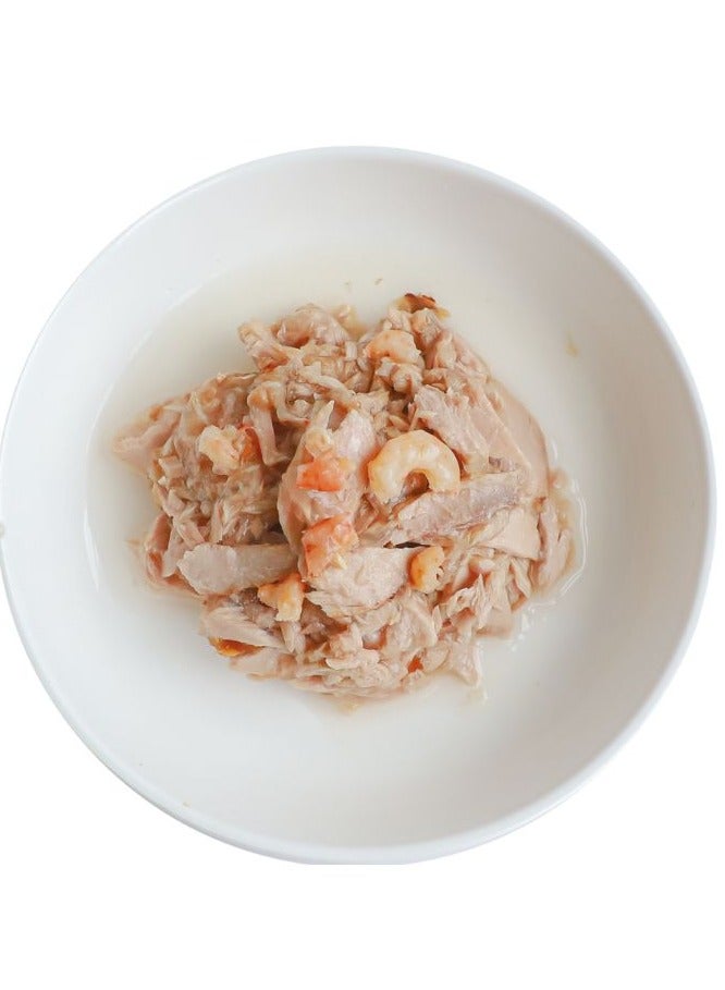 كيت كات طعام قطط رطب بنكهة التونة و الجمبري 6 عبوات بوزن 80 جرام - Image 3